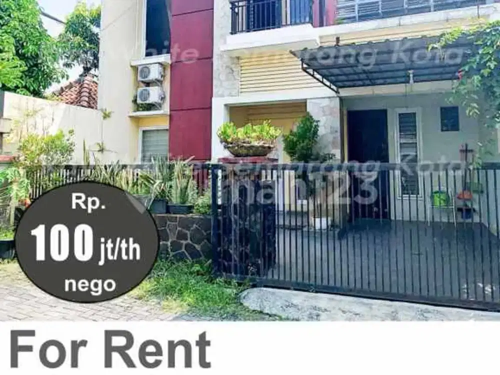 Rumah Furnish Dua Lantai di Gajah Mungkur A5578