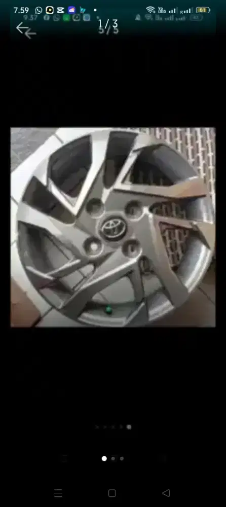 4 velg saja r15 import