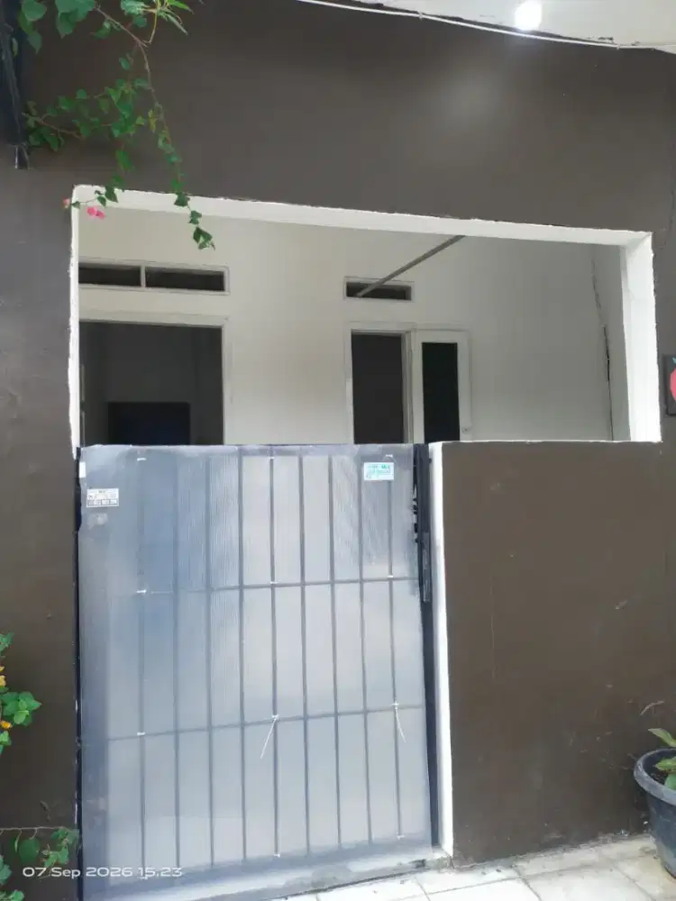 Dikontrakan rumah 3 petak