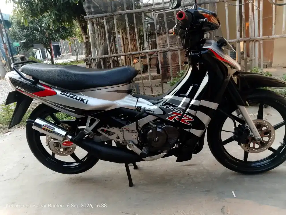 SATRIA R 2002 SS LENGKAP KALENG PANAJANG