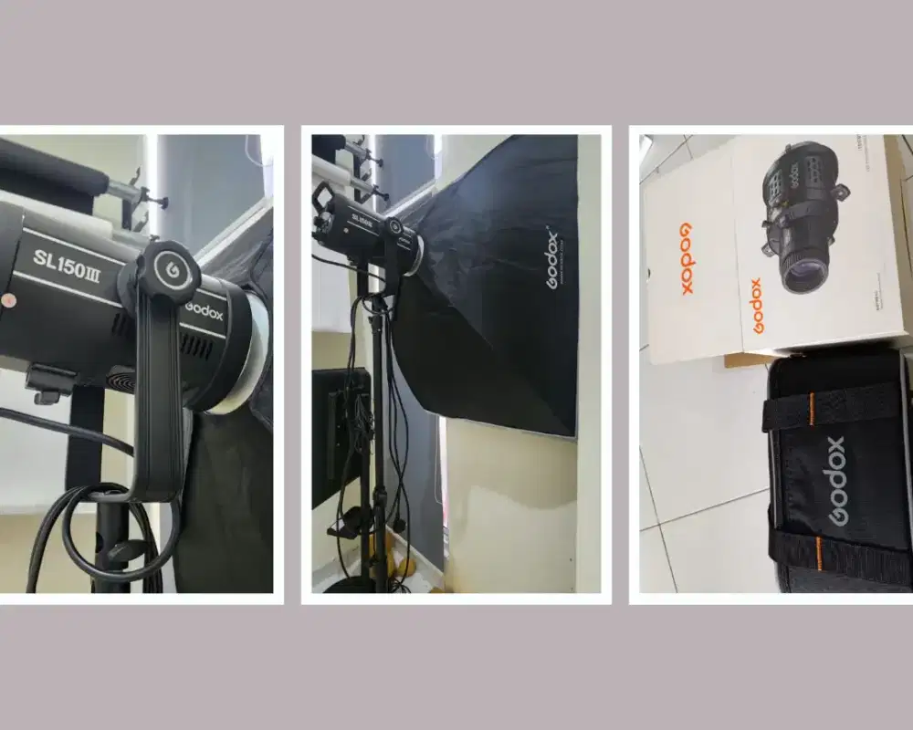 Lighting GODOX SL 150 III
*GODOX LED