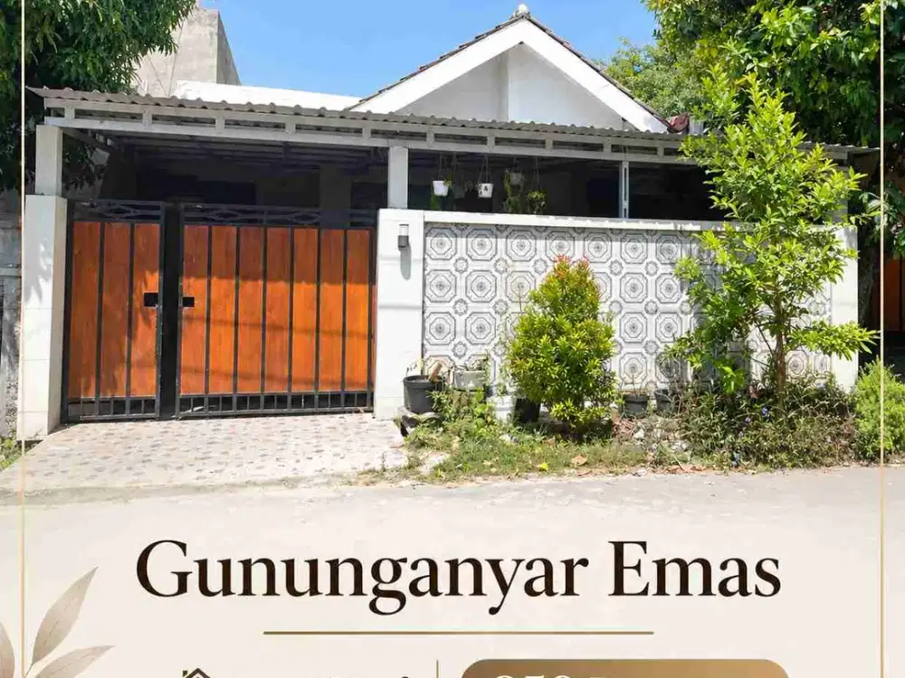 Termurah‼120 m² Rumah Gunung Anyar Emas