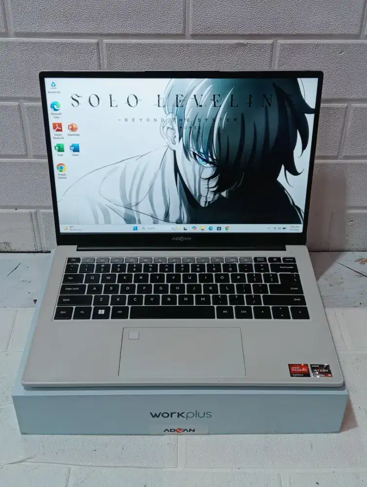 Laptop Advan Workplus/Processor AMD Ryzen 5 6600H/Ram 16GB/ SSD 512GB