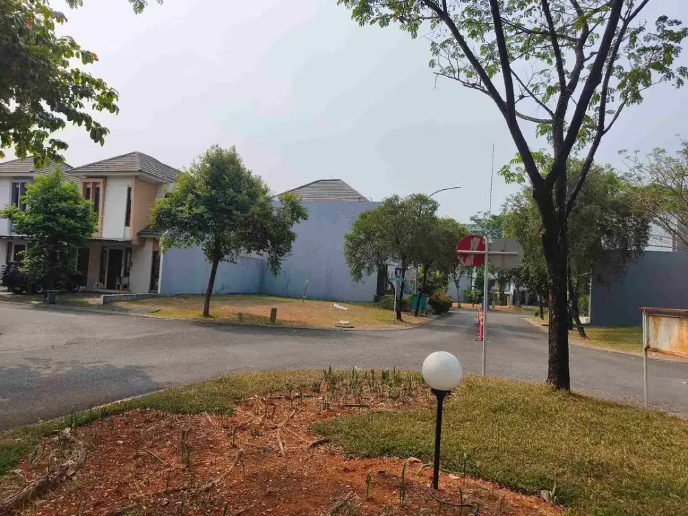 Kavling Hoek Kecil lokasi Boulevard Caspia BSD city
