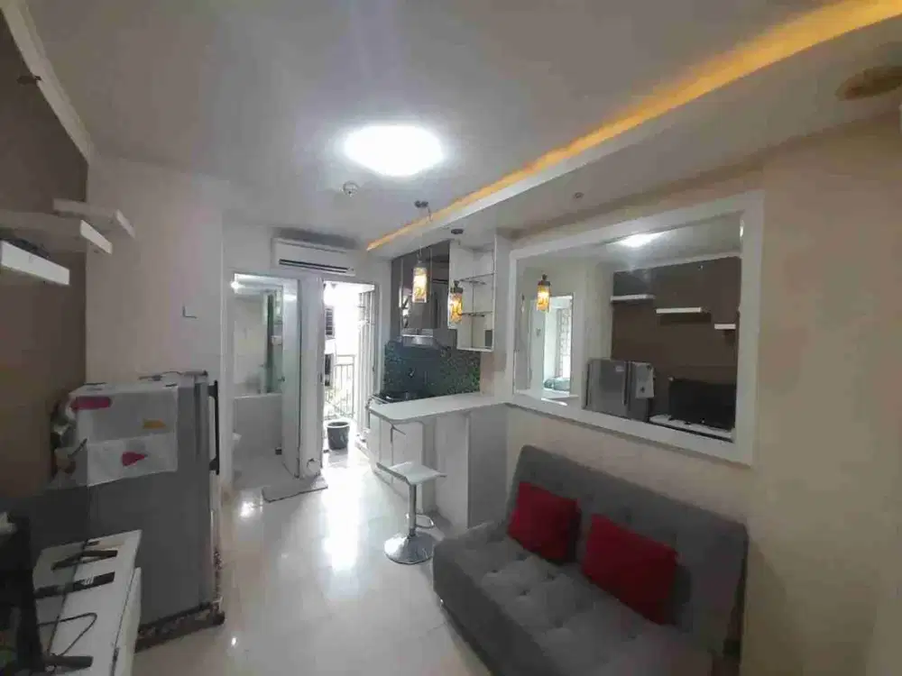 Disewakan Apartemen siap huni free IPL tipe 2bedroom furnished tower geranium Lt. 2 Bassura City