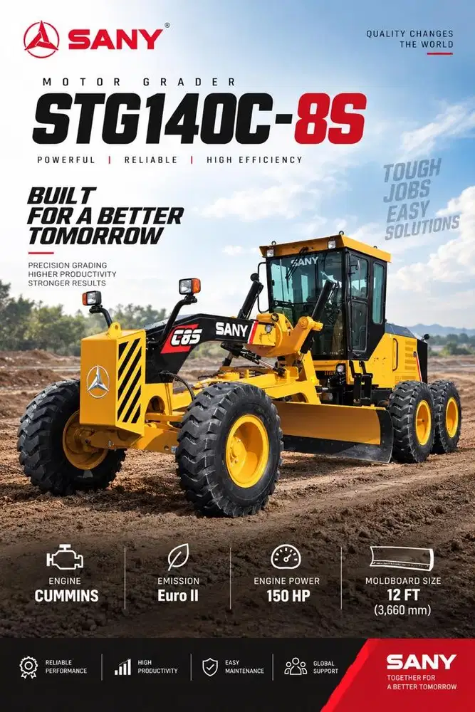 Motor Grader Sany