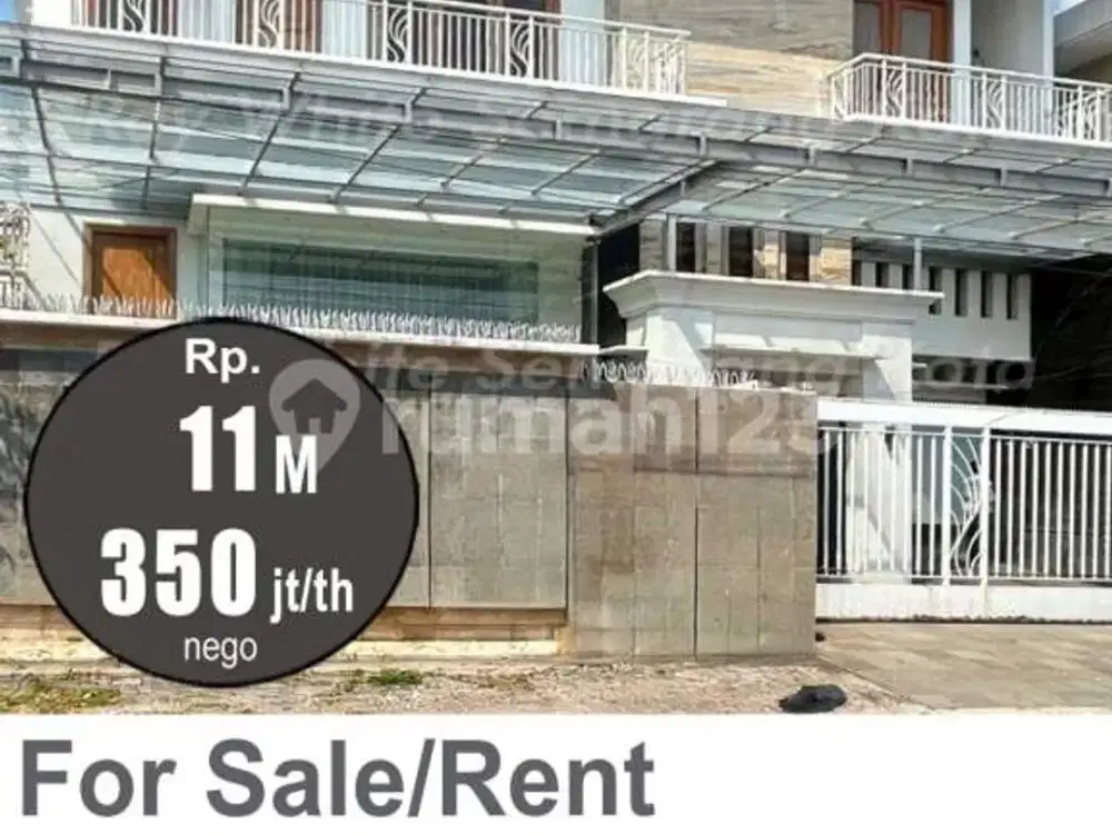 Rumah Tiga Setengah Lantai Dekat Simpang Lima Semarang A5728
