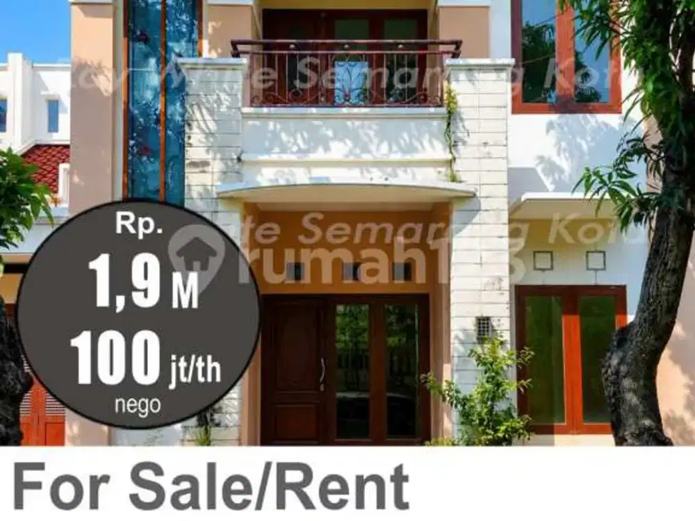 Rumah Dua Lantai Siap Huni Strategis di Semarang Barat A5624
