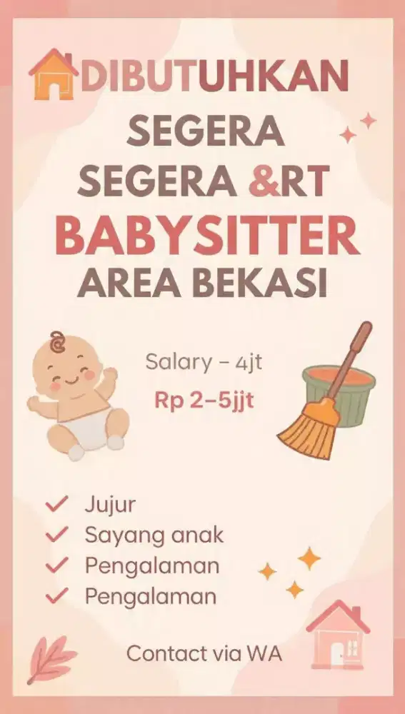 Loker art baby sitter
