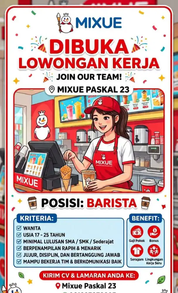 OPEN LOKER UNTUK WANITA