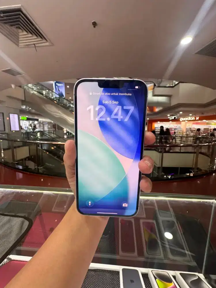 iPhone 14plus 128gb beacukai purple