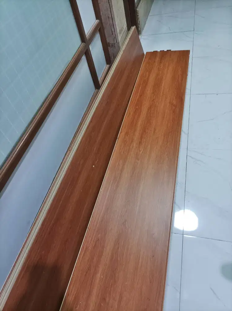 SISA 5 lembar - Wallboard PVC tanned wood