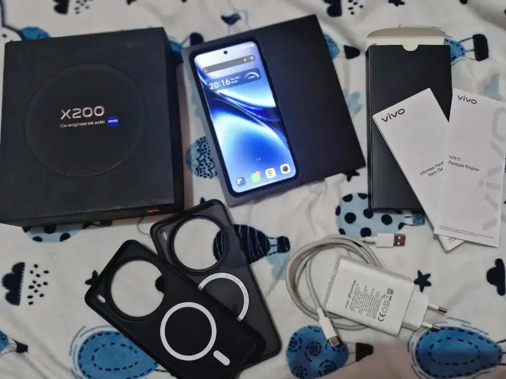 vivo X200 12/256GB Fullset - Kamera ZEISS, Mulus!
