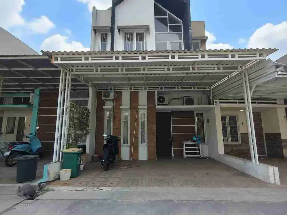 Rumah Secondary Dalam Cluster di Kampung Dukuh Kramat Jati Jaktim