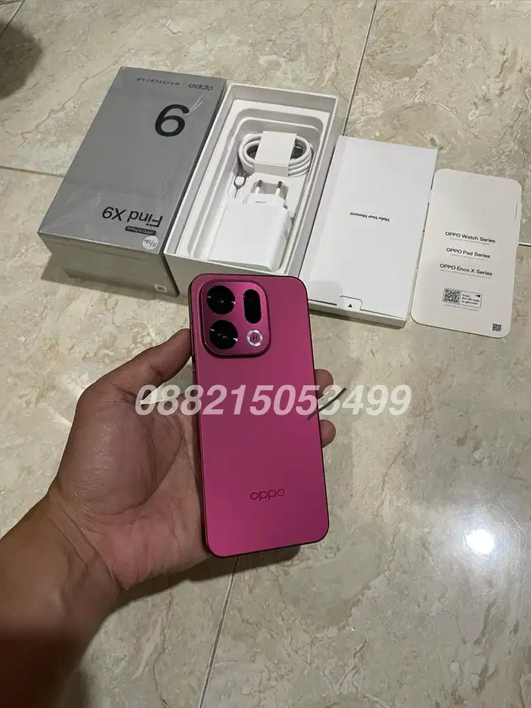 Oppo find x9 burgundy