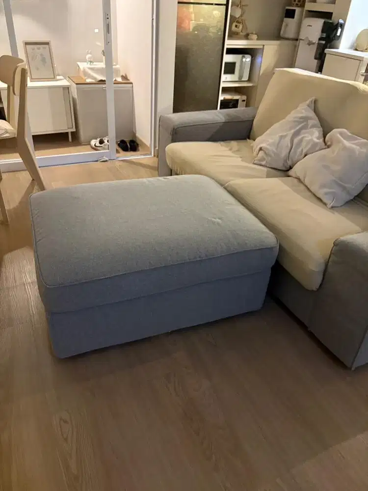 Ikea kivik bangku kaki pemyimpanan
