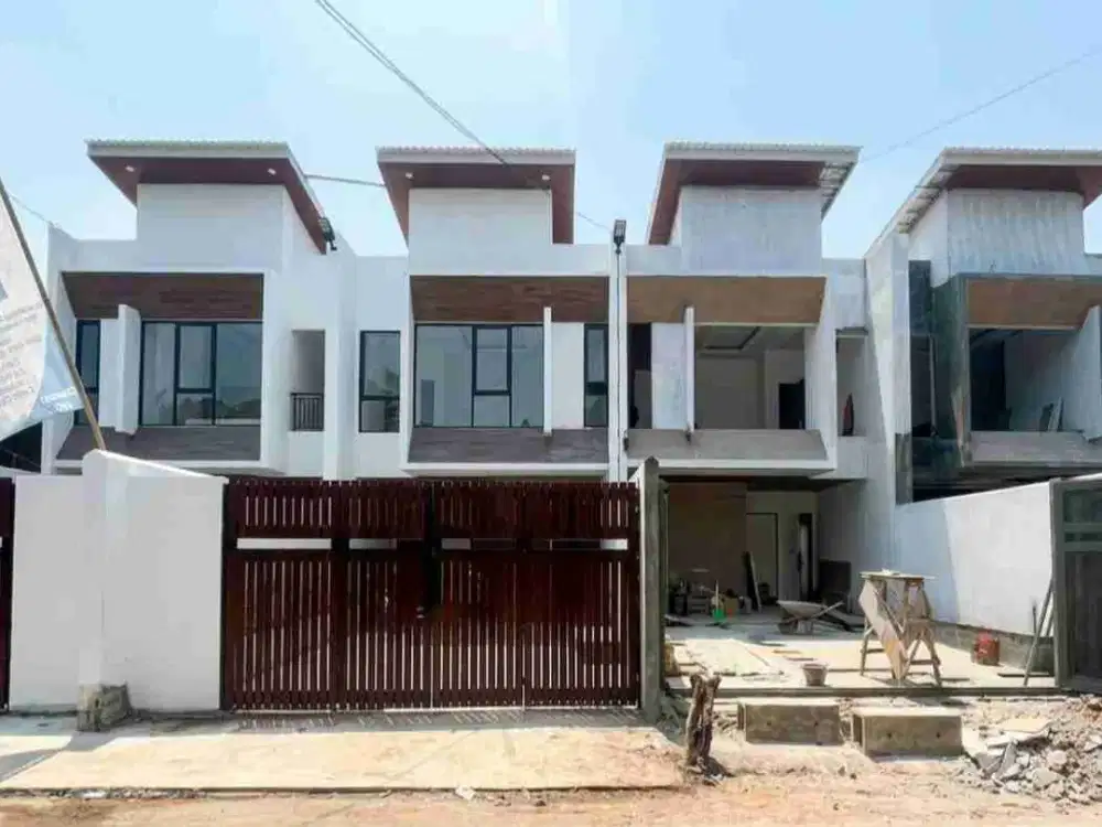 rumah baru modern tropis di Ciputat Tangerang Selatan