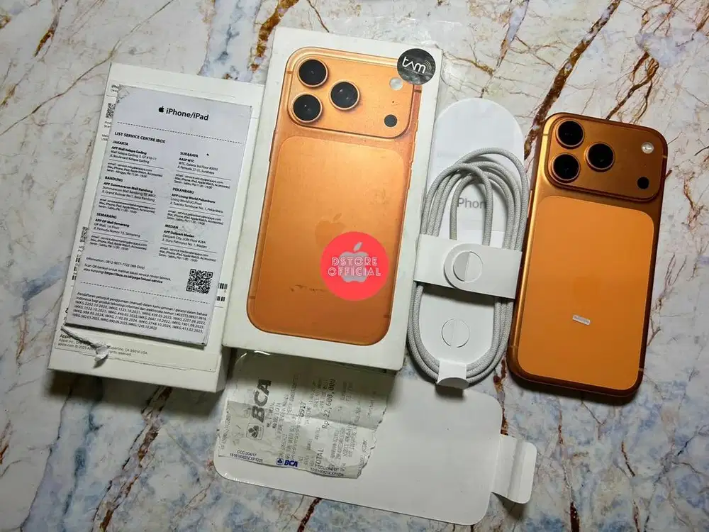 iPhone 17 Pro 256GB iBox 2 Minggu Pakai Blibli Digimap GDN 256