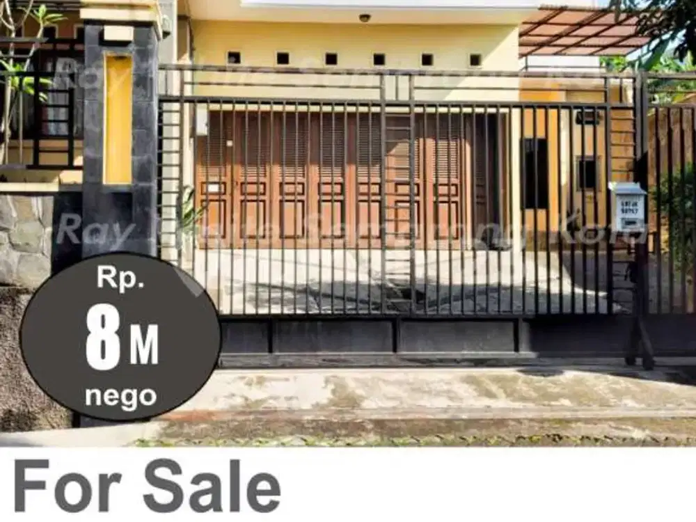 Rumah Siap Huni Bagus Strategis di Gajah Mungkur A5054