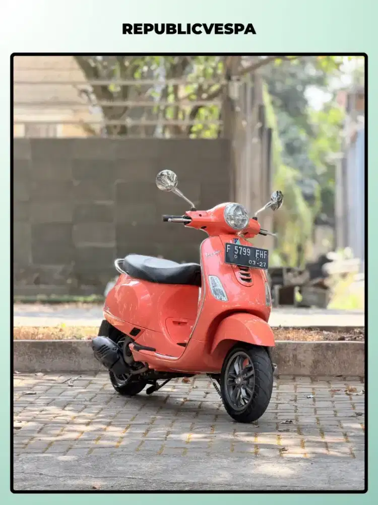 DIJUAL PIAGGIO VESPA LX 125 IGET LED THN 2022 PERFECT CONDITION
