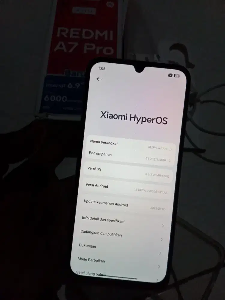 Hp Xiaomi Redmi A7 Pro ram/128GB
