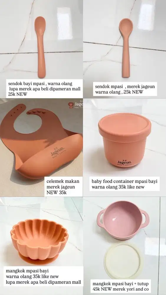 Jual Murah Barang2 Untuk Mpasi Bayi