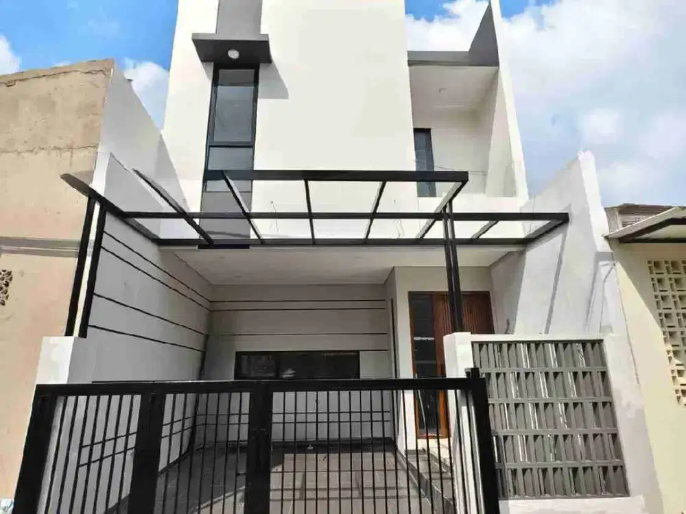Rumah Baru Free Kitchen Set Dekat Pasar Modern Griya loka BSD city