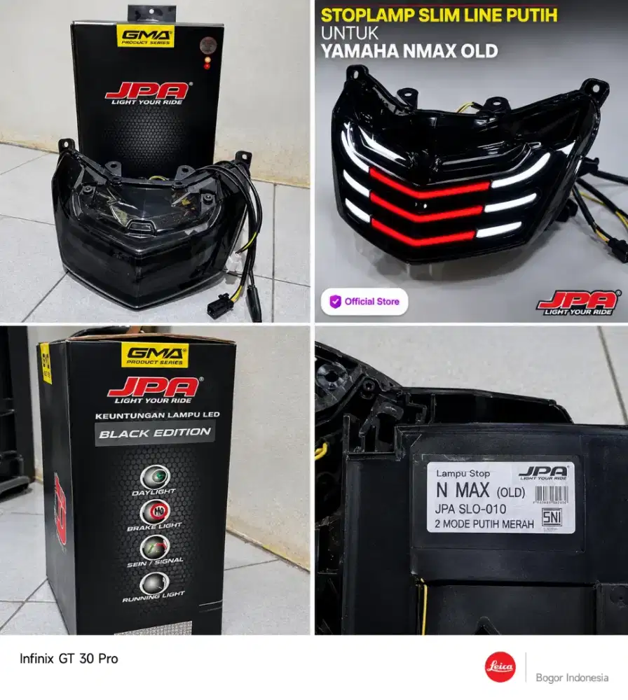 Nmax old Stoplamp JPA Original Mulus 95% PNP