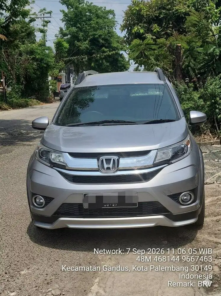 Honda BR-V E CVT 2016/2017 Tangan 1 KM 42.160 Asli Langka Pajak Hidup
