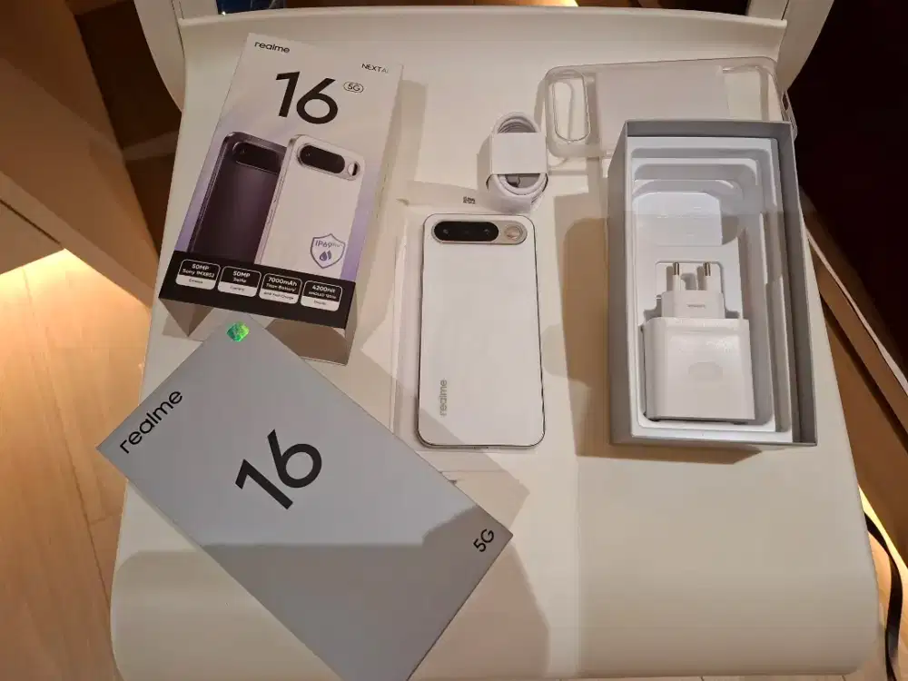 realme 16 5G 8/256 GB baru pakai seminggu lebih