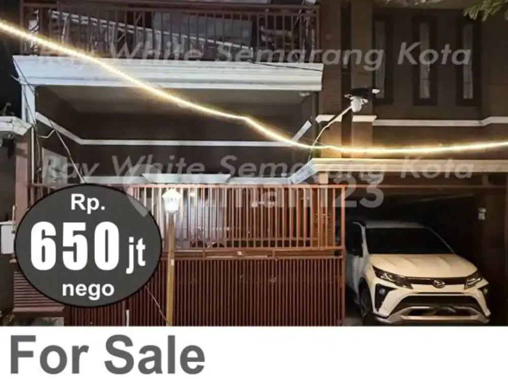 Rumah Dua Lantai Bagus Siap Huni di Pedurungan A5423