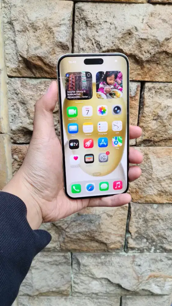 iPhone 15 Plus 128 ex iBox lengkap normal ttbt