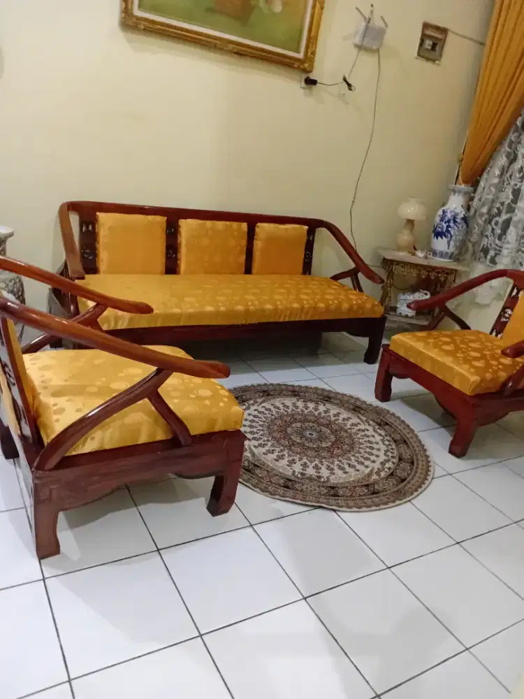 Kursi Sofa Kayu Jati