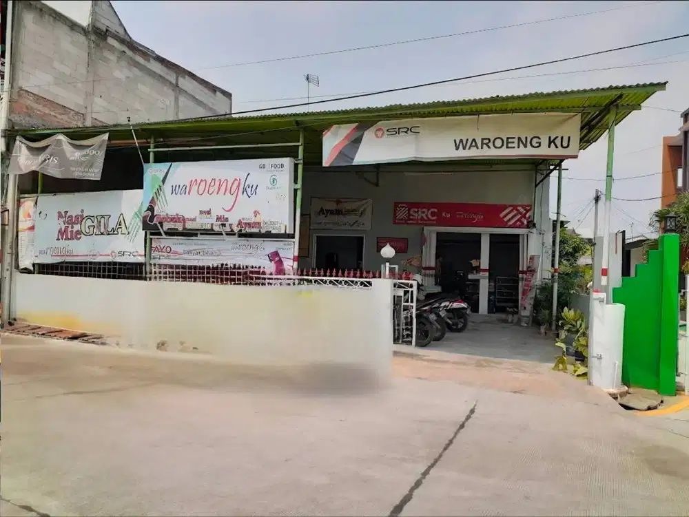 Sewa rumah MGT Mustika Jaya, tanah luas pinggir jalan