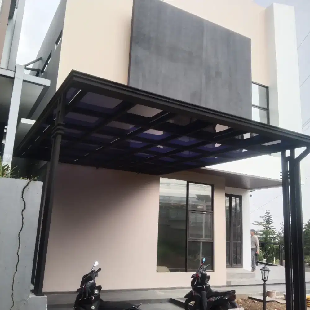 Kanopi atap solarplat