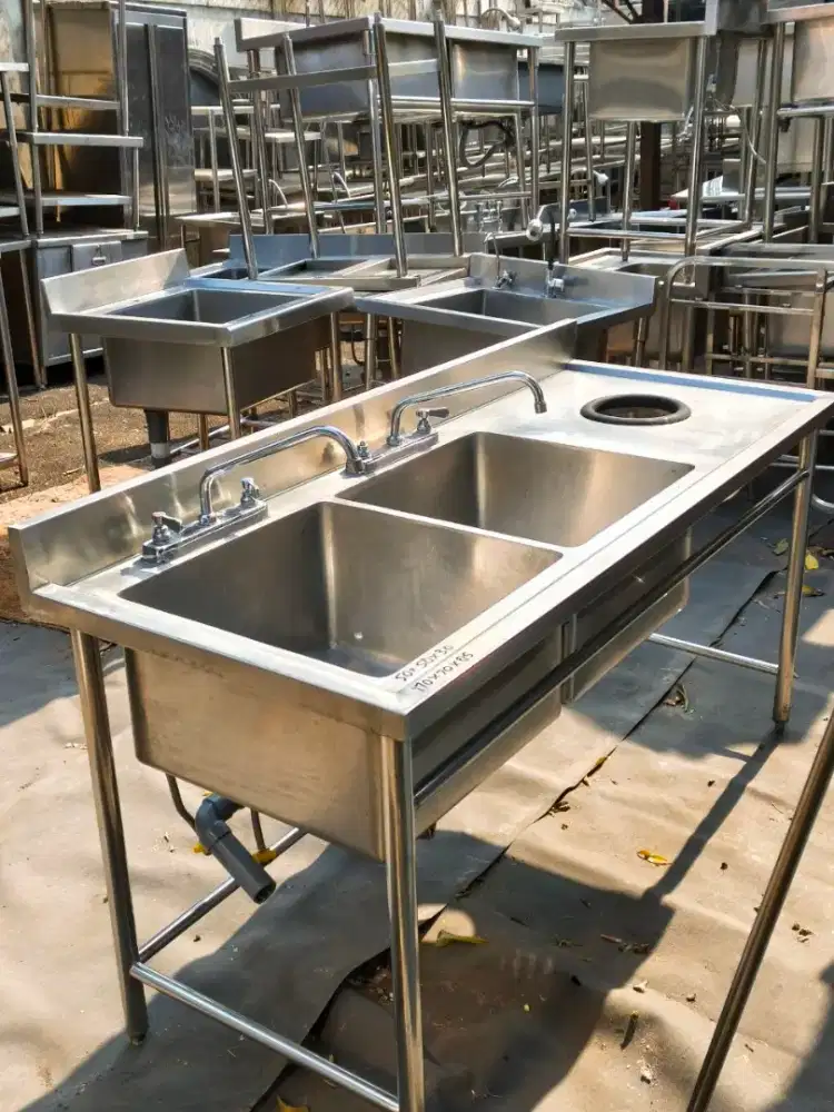 Stainles sink 170cm