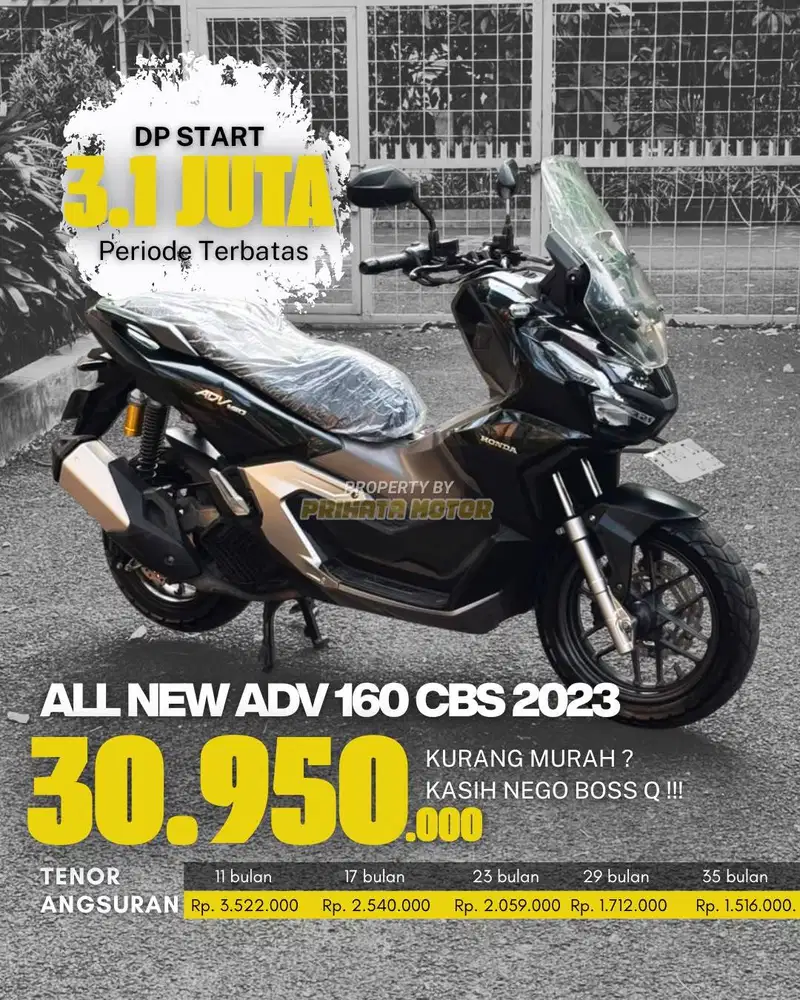HONDA ALL NEW ADV 160 CBS ISS ESP 2023