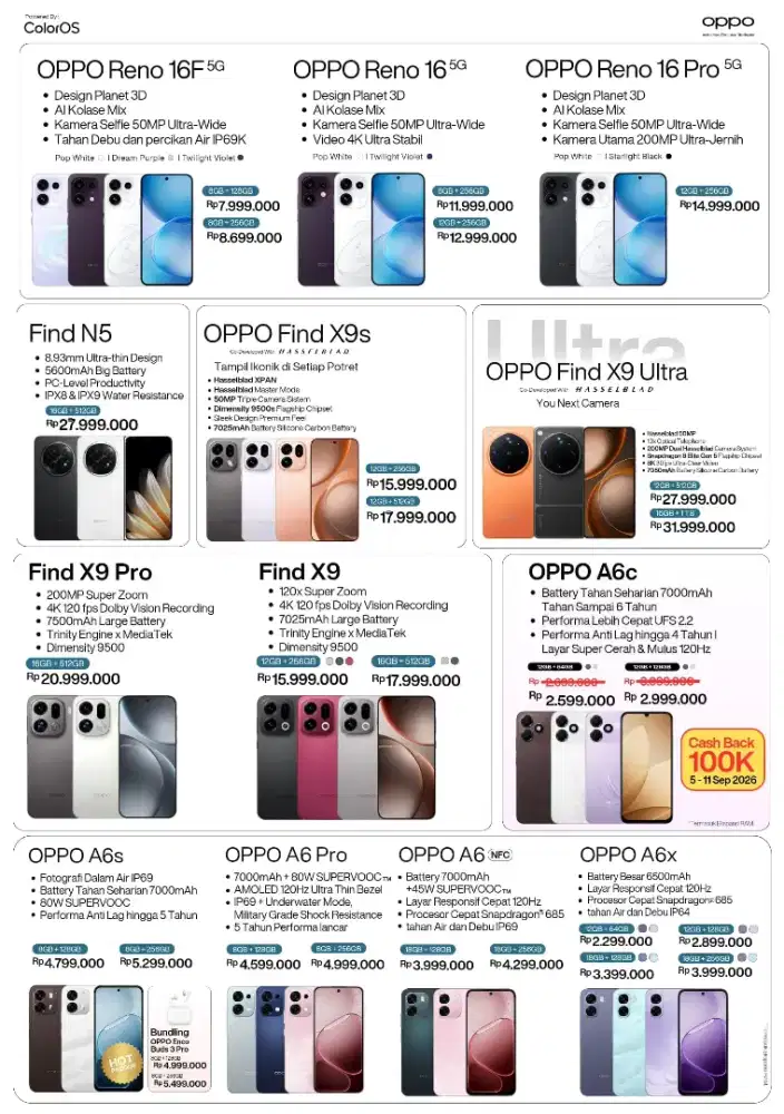 PROMO OPPO ALL SERIES