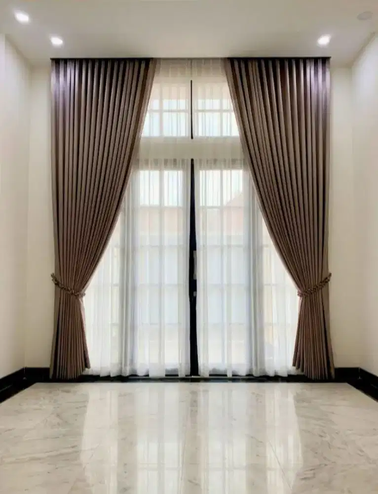 Tirai gorden rumah minimalis kantor dan hotel costum