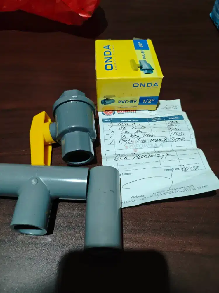 PVC ONDA SALAH BELI, JUAL MODAL AJA BELUM DIPAKE SAMA SEKALI.