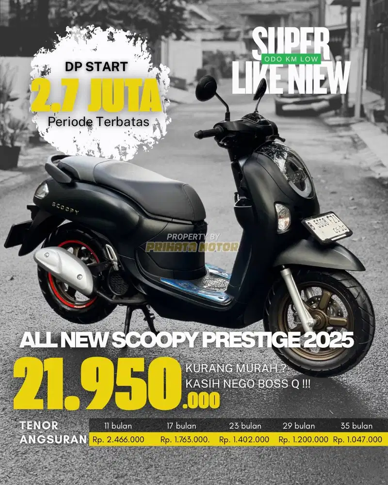 HONDA ALL NEW SCOOPY PRESTIGE 2025