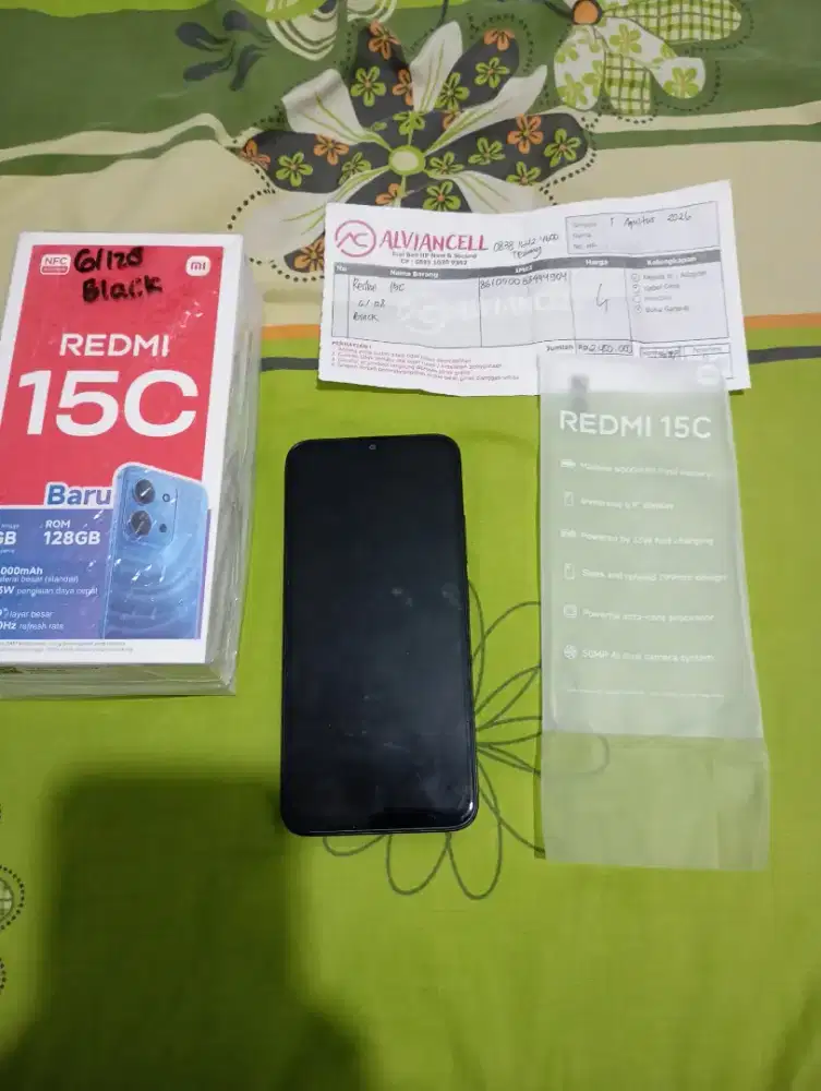 Redmi 15C Midnight Black 6/128GB