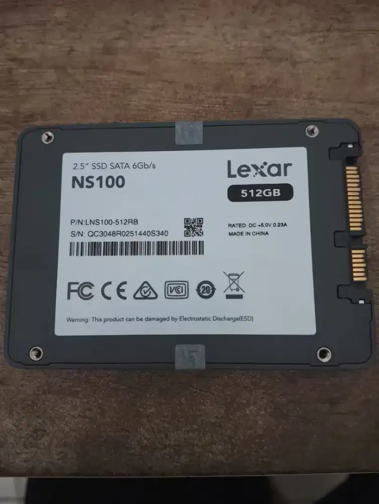 SSD SATA LEXAR 512GB