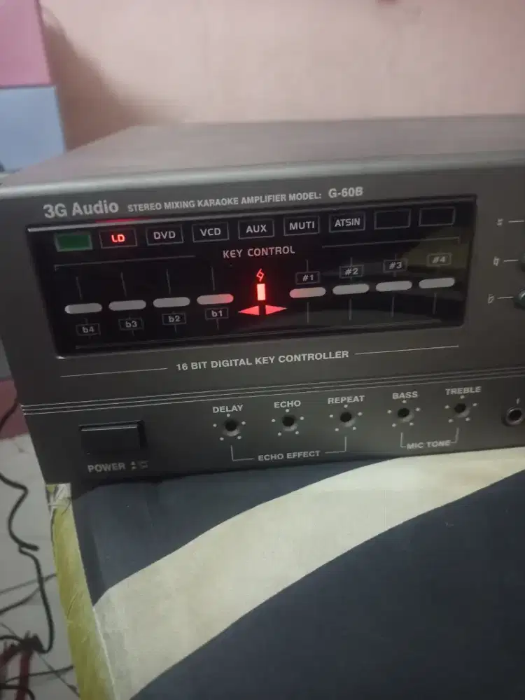 Dinjual amplifier karoke merek 3G audio