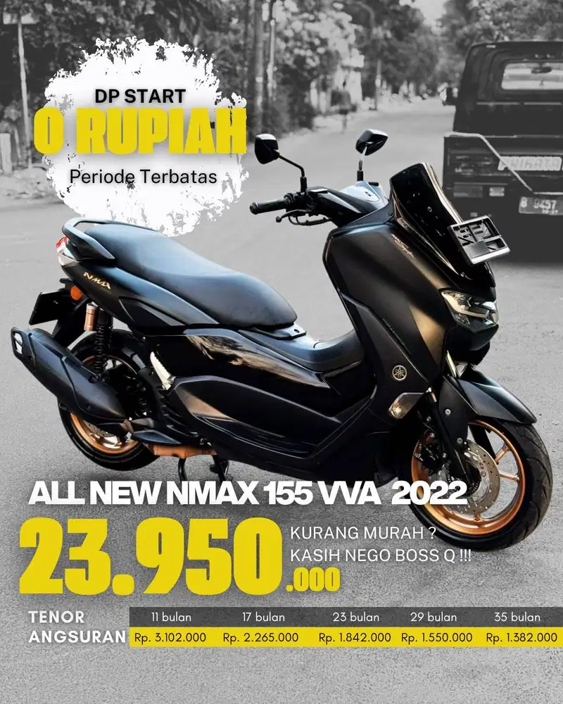 YAMAHA ALL NEW N-MAX 155 VVA 2022