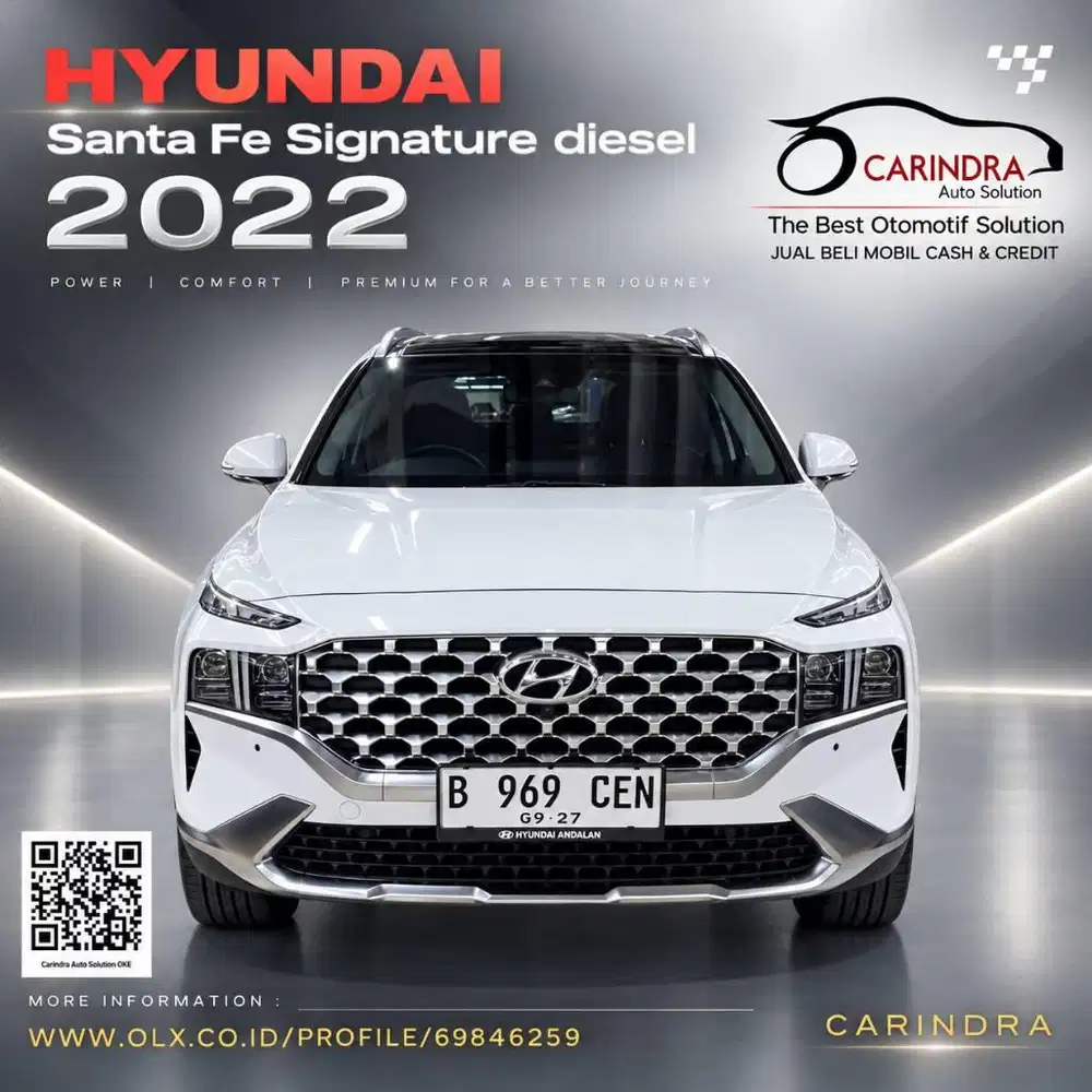 Hyundai Santafe Signature 2022 diesel matic good condition
