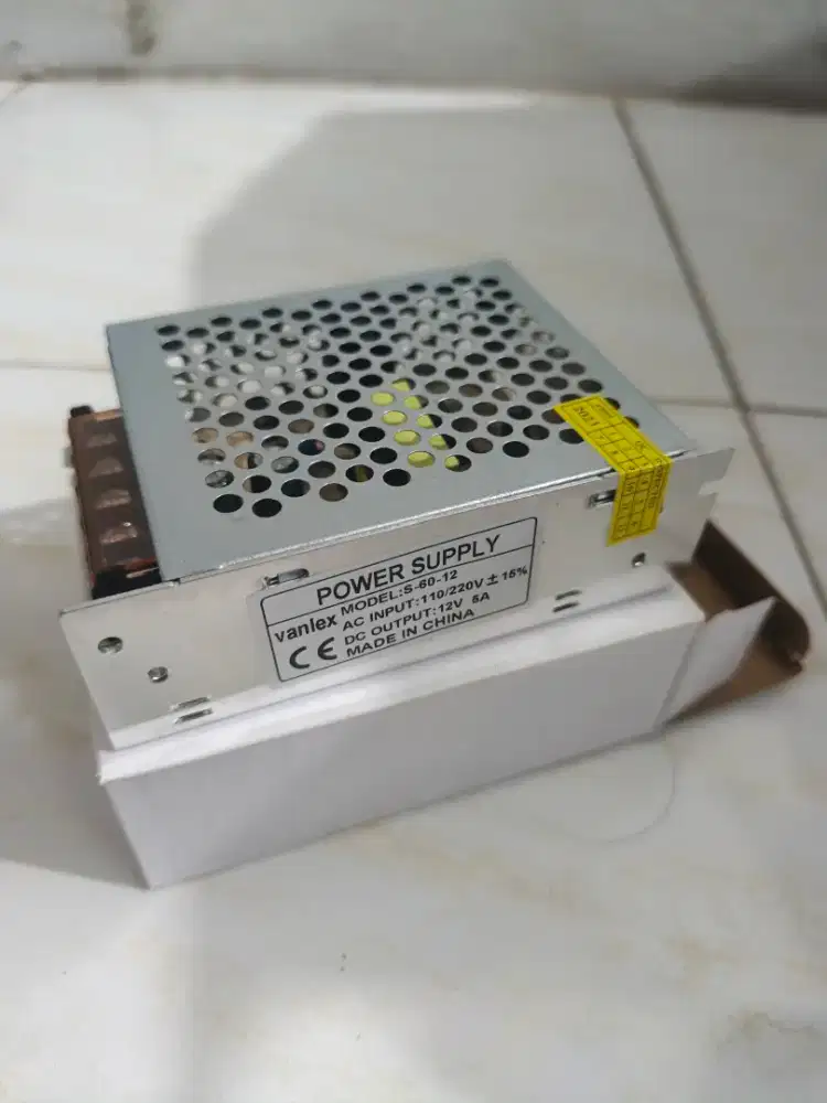Power supply jaring 12v 5A cctv, Led