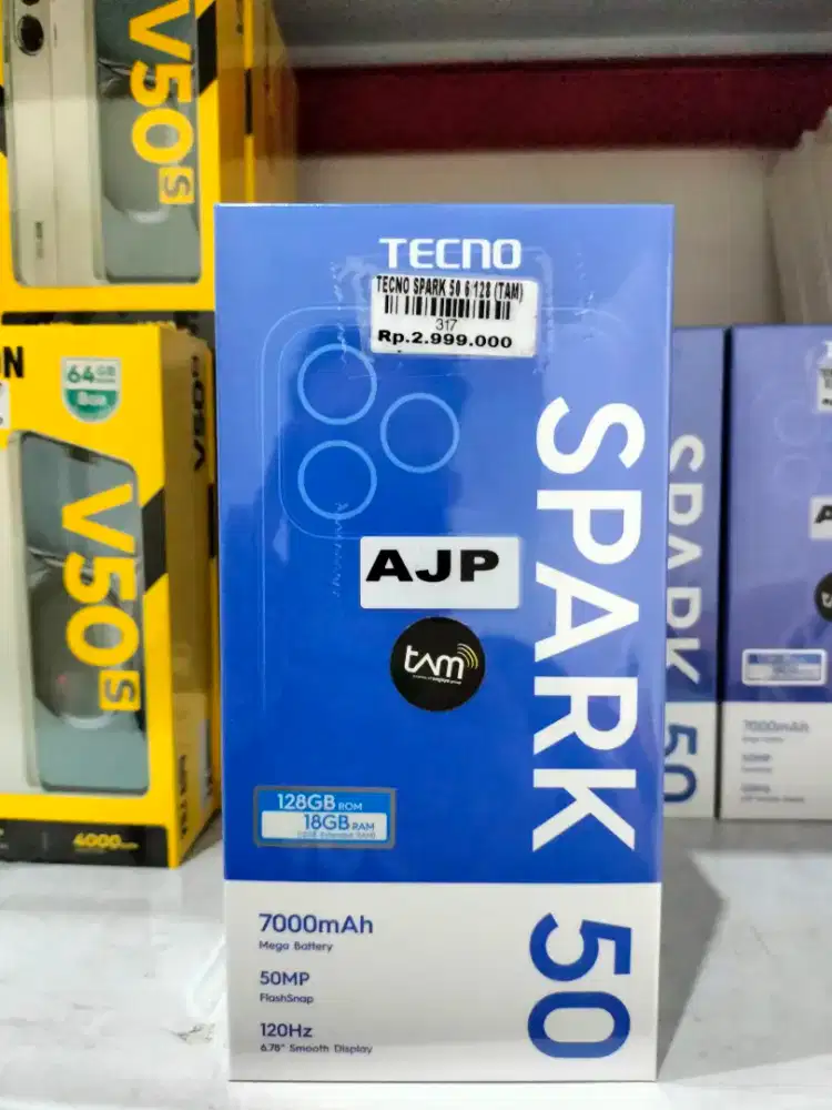 TECNO SPARK 50 6/128 ATLANTIS DAHSYAT