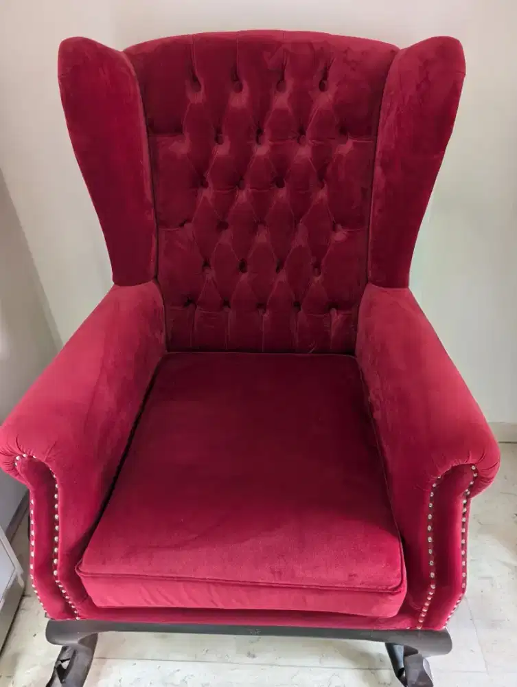 TERMURAH Sofa single wing chair mewah