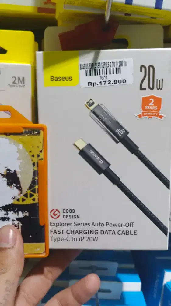 KABEL DATA BASEUS C to L 20Watt Explorer